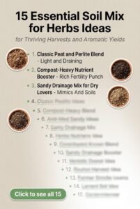 15 Essential Soil Mix for Herbs Ideas for Bountiful Yields