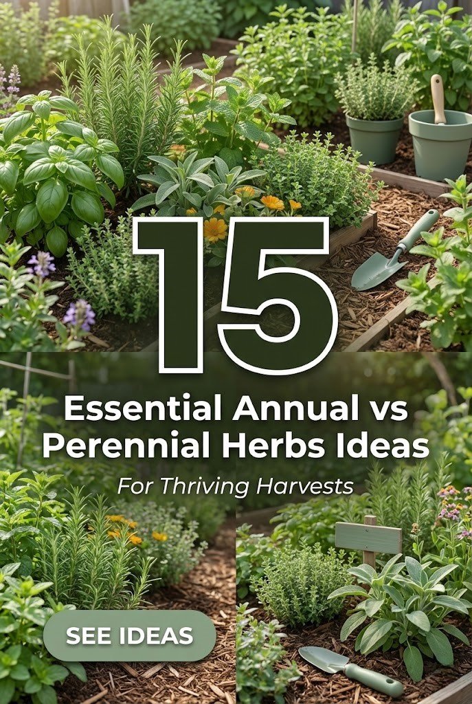 Unlock a thriving herb garden by mastering annual vs perennial herbs. Our 15 expert ideas deliver quick harvests and year-round flavors—boost your yields now!
