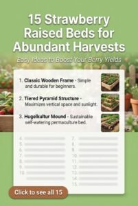 Struggling with poor strawberry growth? Discover 15 creative strawberry raised beds that boost drainage, deter pests, and maximize space for bountiful harvests. Transform your garden today and enjoy juicy fruits effortlessly!