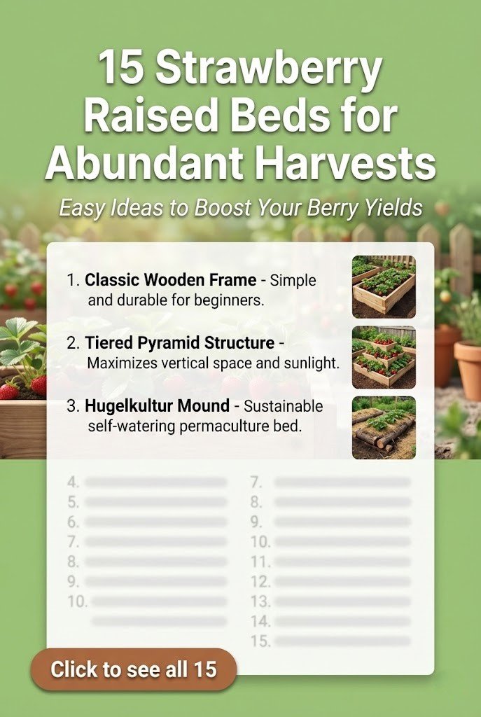 Struggling with poor strawberry growth? Discover 15 creative strawberry raised beds that boost drainage, deter pests, and maximize space for bountiful harvests. Transform your garden today and enjoy juicy fruits effortlessly!
