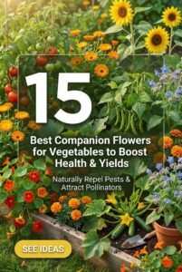 Ultimate 15 Companion Flowers for Vegetables Expert Picks