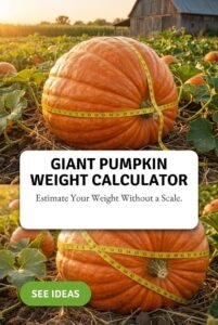 Giant Pumpkin Weight Calculator: Free OTT Estimator
