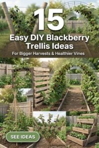 15 Easy Blackberry Trellis Ideas for Bountiful Yields