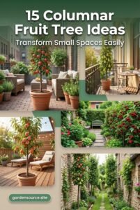 15 Easy Columnar Fruit Trees Ideas for Small Spaces