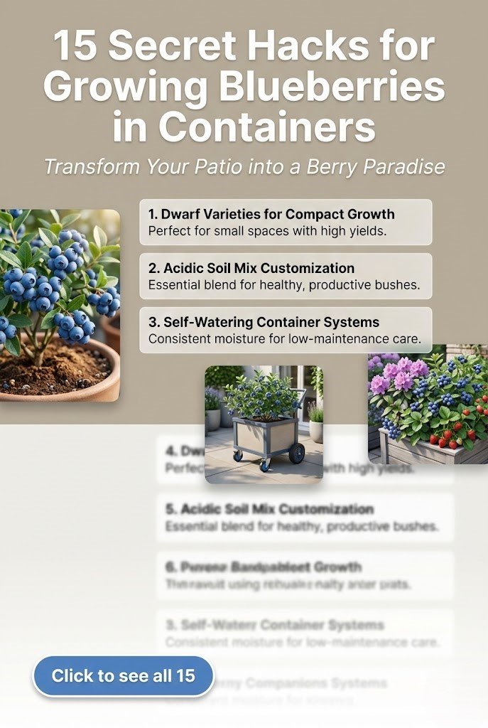 15 Easy Blueberries in Containers Ideas for Big Yields