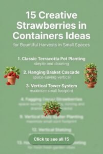 15 Easy Strawberries in Containers Ideas for Bountiful Yields